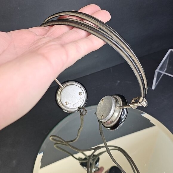 Vintage American Bell "The Rex" Headphones Head Phones Good Condition Untested - Picture 6 of 11